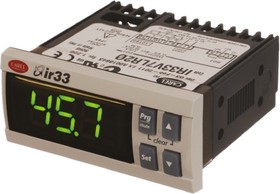 IR33Z9HR20, IR33 Panel Mount PID Temperature Controller, 76.2 x 34.2mm, 4 Output Relay, 115 → 230 V ac Supply Voltage