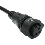 BD-03AFFM-QL8D01, Sensor Cables / Actuator Cables 3PIN F CONN F PIN Std CBL STRT