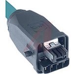09451251300, Modular Connectors / Ethernet Connectors HYBRID CABLE PLUG STRT ...