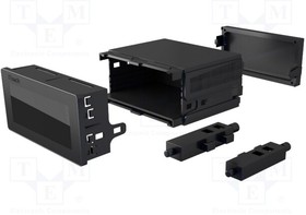 16.109L057, Корпус: на панель; Х: 48мм; Y: 96мм; Z: 57мм; ABS + PC,PPO; черный
