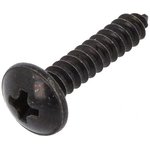 59212, Винт, 100шт, 22мм, сталь, черный, Резьба: 4,2