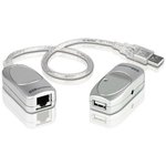 ATEN UCE60, Extension cable, USB 1.1, 60 meter., USB A-type, Male/Female ...