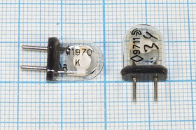 Резонатор кварцевый 11.97МГц в стеклянном корпусе с жёсткими выводами КА, без нагрузки; 11970 \КА\\\\\1Г