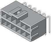 172316-2210, Headers & Wire Housings ULTRAFIT 3.5MM 10CKT HDR R/A D/R NAT 15AU