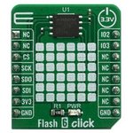 MIKROE-4067, Click Board, Flash 6, mikroLab/EasyStart/ mikromedia Starter/Fusion ...