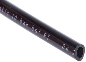 Фото 1/2 PUN-10X1,5-SW, Compressed Air Pipe Black Polyurethane 10mm x 50m PUN Series, 159669