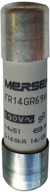 E1017202 / FR14GR69V16, 16A FF Cartridge Fuse, 14 x 51mm