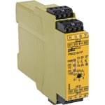 777601, Single/Dual-Channel Safety Switch/Interlock Safety Relay, 24V dc ...
