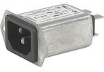 5120.2006.0, Power Entry Module Filtered M 3 POS 250VAC 10A ST 1 Port