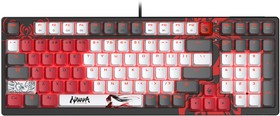 Клавиатура A4TECH Bloody S98 Naraka, USB, черный + красный