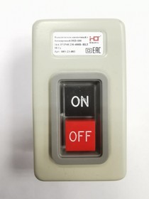 085-23-03, Выключатель кнопочный с блокировкой ВКБ-330 16А 3P IP40 HLT