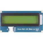 104020112, Display Development Tools Grove - 16 x 2 LCD (Black on Red)