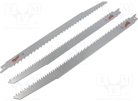 48001079, Hacksaw blade; wood; 300mm; 6teeth/inch; 3pcs.
