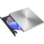 SDRW-08U9M-U/SIL/G/AS, Внешний оптический привод ASUS SDRW-08U9M-U Silver RTL