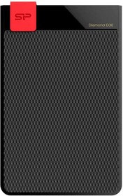 Фото 1/6 Внешний диск HDD Silicon Power Diamond D30, 2ТБ, черный [sp020tbphdd3ss3k]