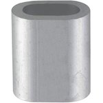 Алюминиевый зажим троса М 2 /10шт/ пакетик тов-111615