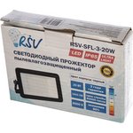 Светодиодный прожектор RSV-SFL-3-20W-6500K-IP65 102815