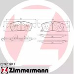 25192.190.1, Колодки торм.пер., JEEP GRAND CHEROKEE IV 3.0-5.7 02.10-  MB ...