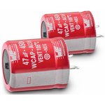 861141485015, Aluminum Electrolytic Capacitors - Snap In WCAP-AI3H 150uF 450V ...