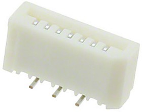 Фото 1/3 52808-0770, Easy-On, 52808 1mm Pitch 7 Way Straight Female FPC Connector, Non-ZIF
