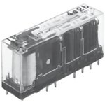 SFS6-L-DC24V, PCB Mount Force Guided Relay, 24V dc Coil Voltage, 6 Pole, 3PDT
