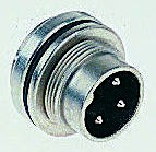 Фото 1/2 C091-31W007-1002, Amphenol C 091 D Series, 7 Pole Din Plug Plug, 5A, 300 V ac/dc IP67