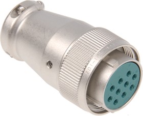 Фото 1/4 SRCN6A21-10S, Circular Connector, 10 Contacts, Cable Mount, Miniature Connector, Plug, Female, SRCN Series