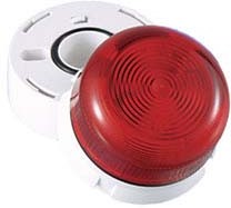 Фото 1/2 QBS-0007, Flashguard QBS Series Red Steady Beacon, 110 V ac, Base Mount, LED Bulb, IP67