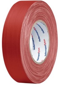 HTAPE-TEX-19X10-CO-RD, Cloth Tape 19mm x 10m Red