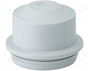 EDK-32, Grommet; elastomer thermoplastic TPE; light grey; 8?23mm; IP65