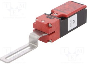 XCSPL581, Safety switch: hinged; XCSPL; NC + NO; IP67; -25?70°C; red