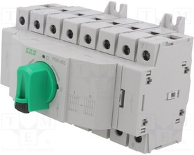 PSR-463, Module: mains-generator switch; Poles: 4; 415VAC; 63A; IP20