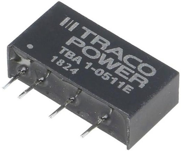 tba-1-0511e-dc-dc-converters-through-hole-1w-dc-dc-converter