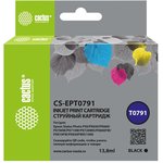 Картридж струйный Cactus CS-EPT0791 черный (13.8мл) для Epson Stylus Photo ...