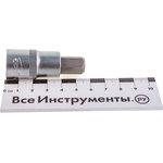 головка со вставкой шестигранник 12mm 1/2,L=55mm 39292 14975