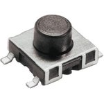 1241.1606.11, IP67 Tactile Switch, SPST 50 mA @ 42 V dc 1.3mm