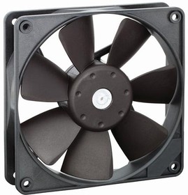 Фото 1/2 4412F/2GP-535, Axial Fan DC Sleeve 119x119x25.4mm 12V 2900min sup -1 /sup  168m³/h 4-Pin Stranded Wire
