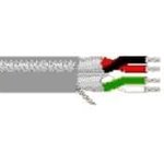 8723 0601000, Multi-Conductor Cables 22AWG 2PR SHIELD 1000ft SPOOL CHROME