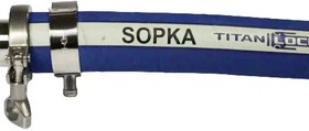 1in, Пищевой рукав для пара и горячей воды «SOPKA», внутр. диам. 25мм, 10bar, TL025SP 5 м. TITAN LOCK