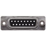 L177RRAH15S, D-SUB HOUSING, RCPT, DA, 15POS