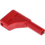 934098101, Red Male Banana Plug, 4 mm Connector, Screw Termination, 24A ...