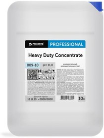 Многофункциональный моющий концентрат HEAVY DUTY Concentrate 10 л. 009-10
