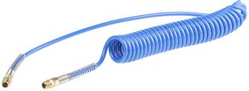 Фото 1/2 2m, Polyurethane Recoil Hose, with BSPT 3/8 connector