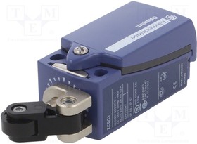 XCKD2121G11, Limit switch; lever R 20,2mm, plastic roller O14mm; NO + NC