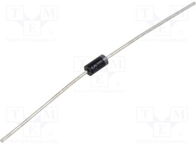 11DQ04TR, Diode: Schottky rectifying; THT; 40V; 1.1A; DO41; reel,tape; Ir: 1mA