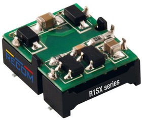 Фото 1/3 R1SX-3.305-R, Isolated DC/DC Converters - SMD 1W 3.3Vin 5Vout 200mA