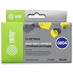 Картридж струйный Cactus CS-EPT0804 T0804 желтый (11.4мл) для Epson Stylus Photo ...