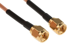 Фото 1/3 415-0029-018, 415 Series Male SMA to Male SMA Coaxial Cable, 457.2mm, RG316 Coaxial, Terminated
