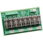 DIN-RELAY08-24V, DIN Rail Power Relay, 24V Coil, 10A Switching Current, SPDT