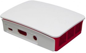 Фото 1/8 RASPBERRY-PI3-CASE, Корпус макетной платы, Raspberry Pi 3 модель B, Raspberry, белый
